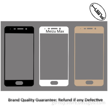 Factory Price! HUYSHE Anti Broken Anti Fingerprint 0.33mm Thickness Tempered Glass Screen Protector for Meizu metal M3max